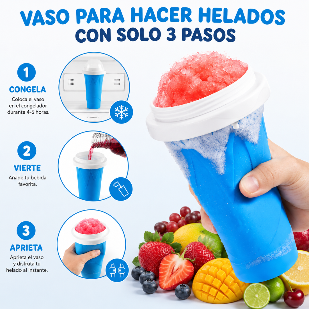 Convierte cualquier bebida en un helado