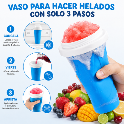 Convierte cualquier bebida en un helado